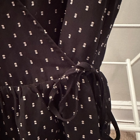 MADEWELL POLKA DOT WRAP TOP - Picture 4 of 5